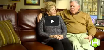 A video testimonial with the Randalls