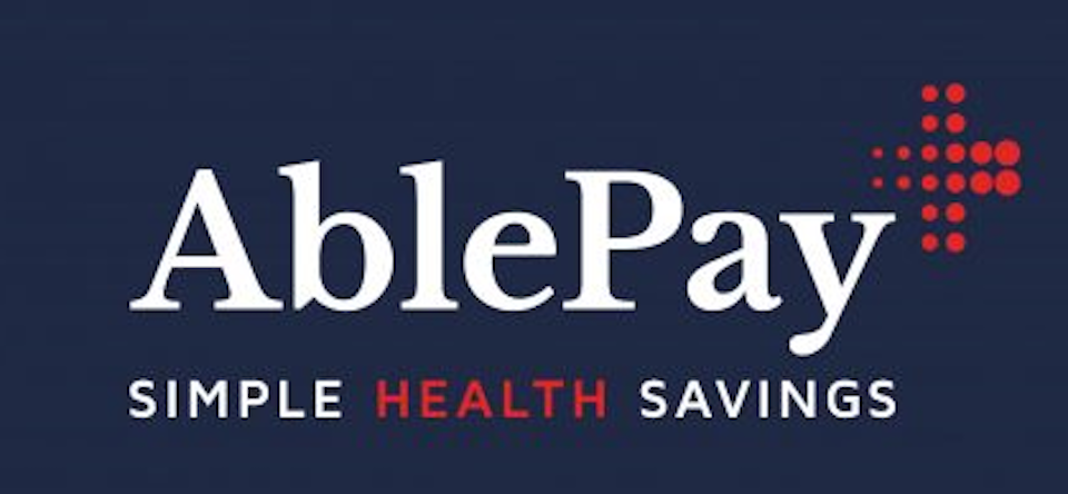 AblePay logo with tagline simple health savings