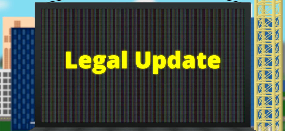 Legal update