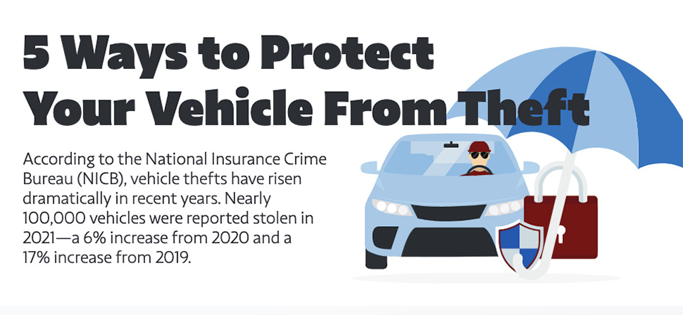 5 Ways to Protect Your Vehicle from Theft